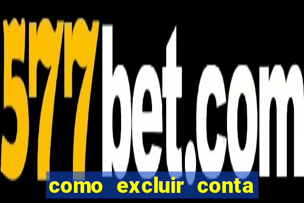 como excluir conta f12 bet